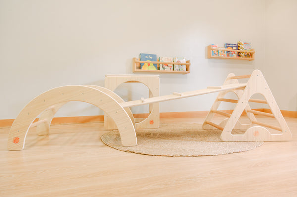 SÚPER PACK cubo + arco + pirámide + rampa