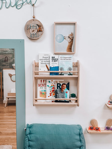 Estante de pared Montessori Doble