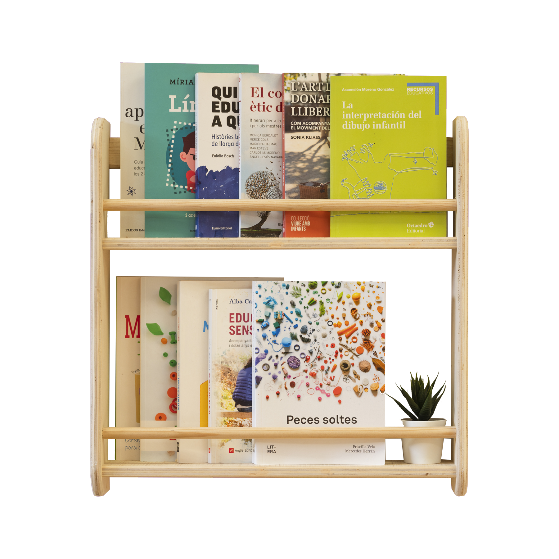 Montessori Double Wall Shelf