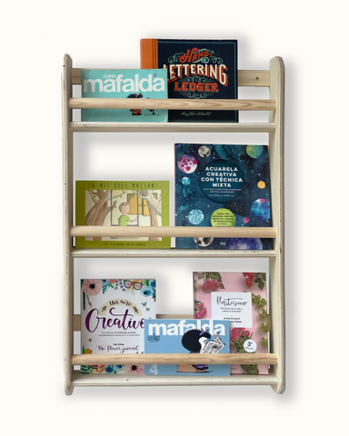 Montessori Triple Wall Shelf