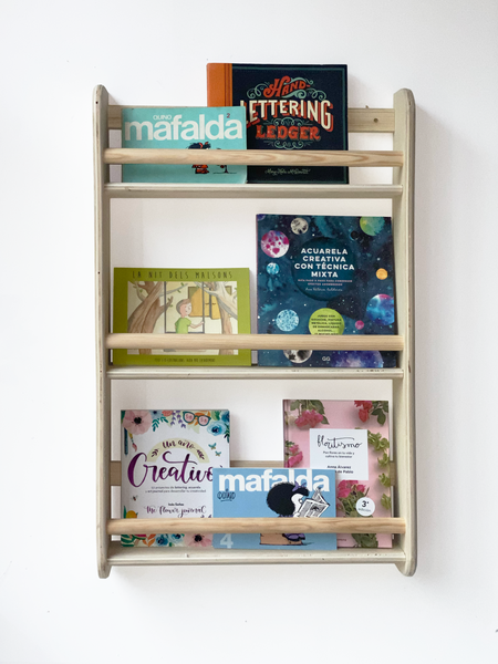 Montessori Triple Wall Shelf