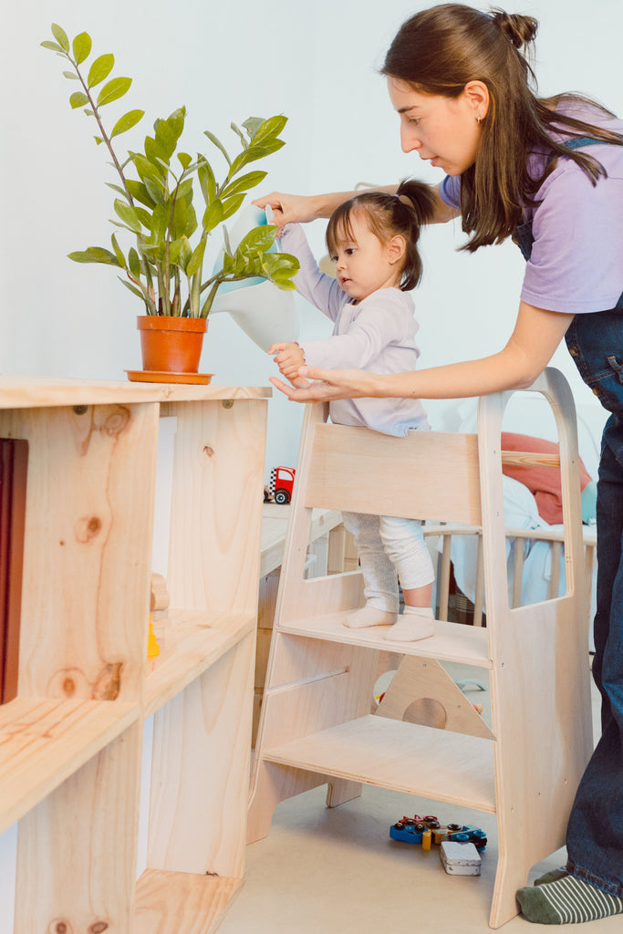 Torre de aprendizaje Montessori homologada – EvoLand Kids